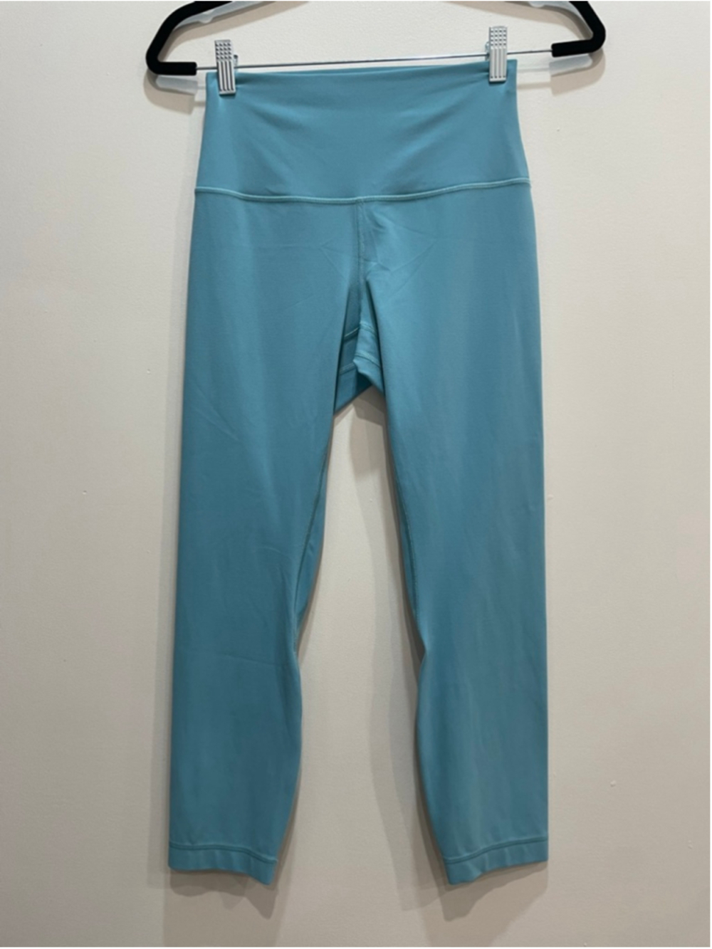 Lululemon Align High-Rise Crop 23" Size 6 Blue Teal